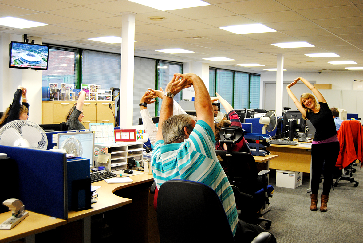 Corporate Yoga